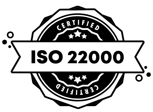 ISO 22000 Certified