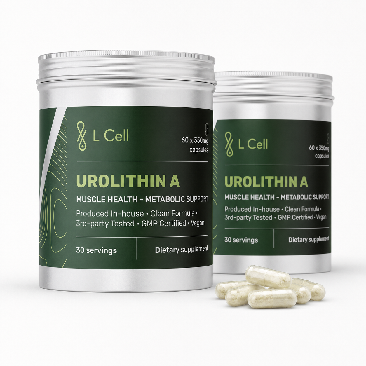 Urolithin A Capsules — 2 bottles